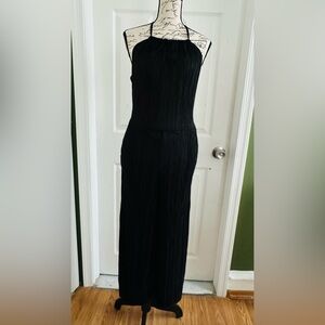 H&M Black Halter Jumpsuit